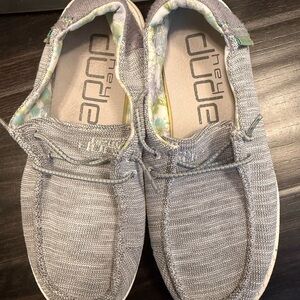 Hey Dude Light Gray Slip-On Shoes